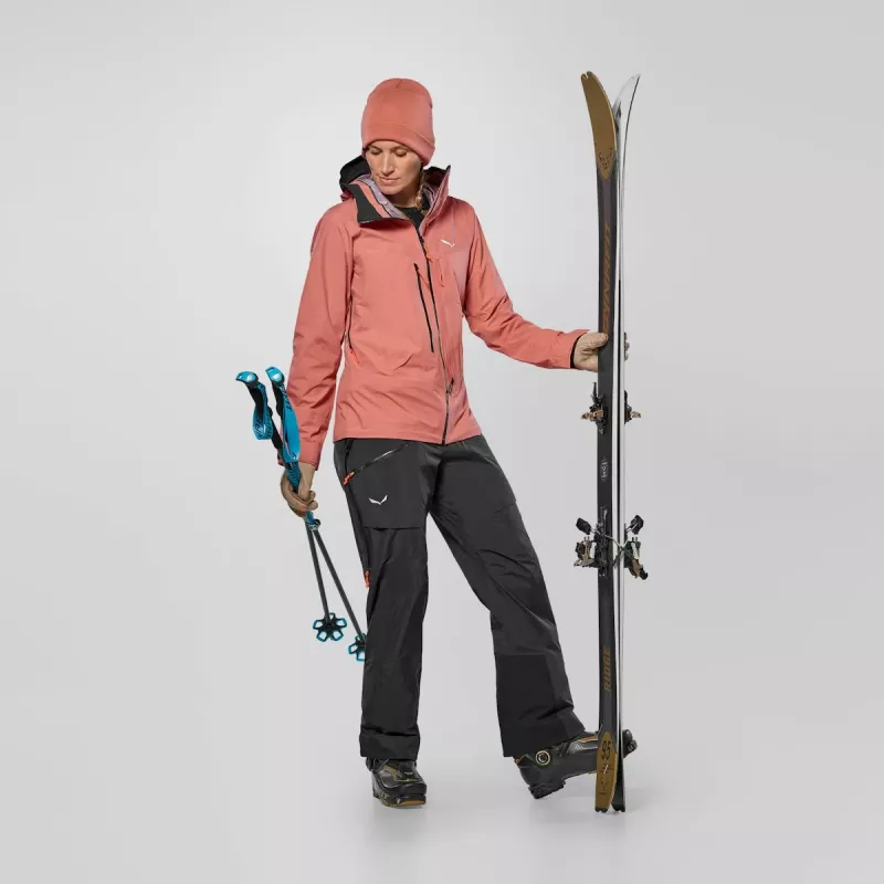 Salewa Sella 3L PTX Jacket Women's - Desert Pink - Size S