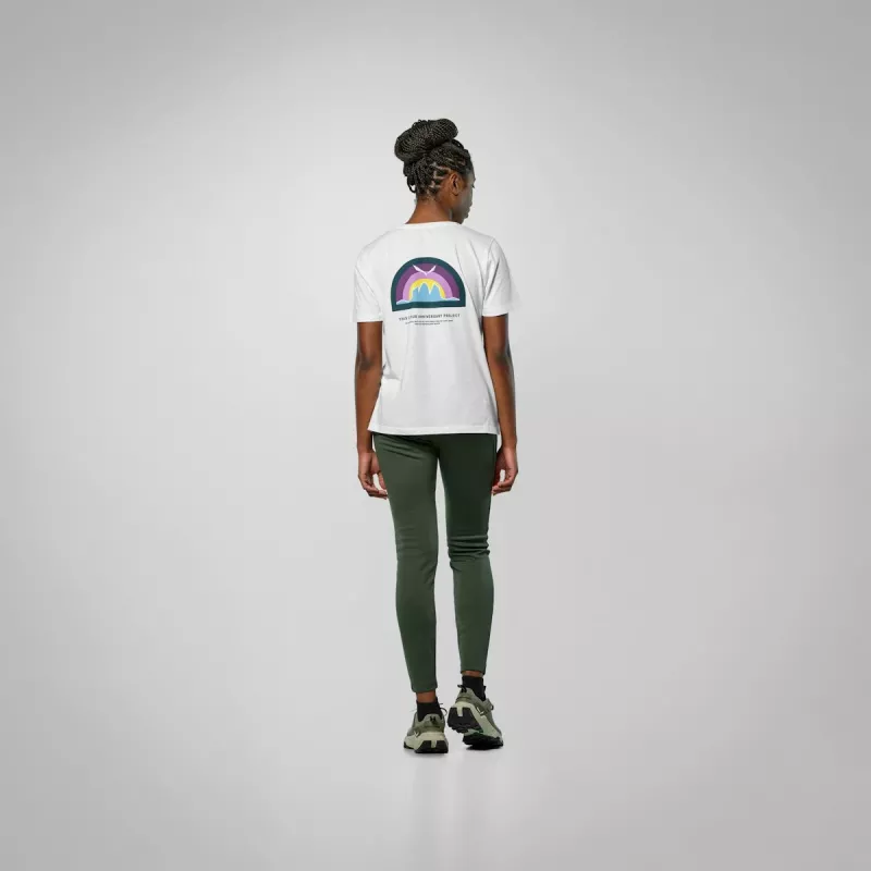 Salewa Eagle Anniversary T-Shirt - Optical White - Size L