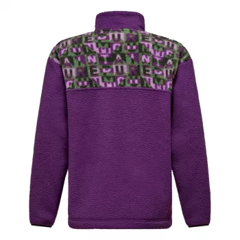 SALEWA Eagle Anniversary Full-Zip Fleece Sweatshirt Women's XS Plum