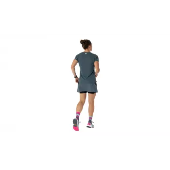 SALEWA Women's Quick-Dry Dynafit Alpine 2 S/S Tee - Cloud Blue, Size M