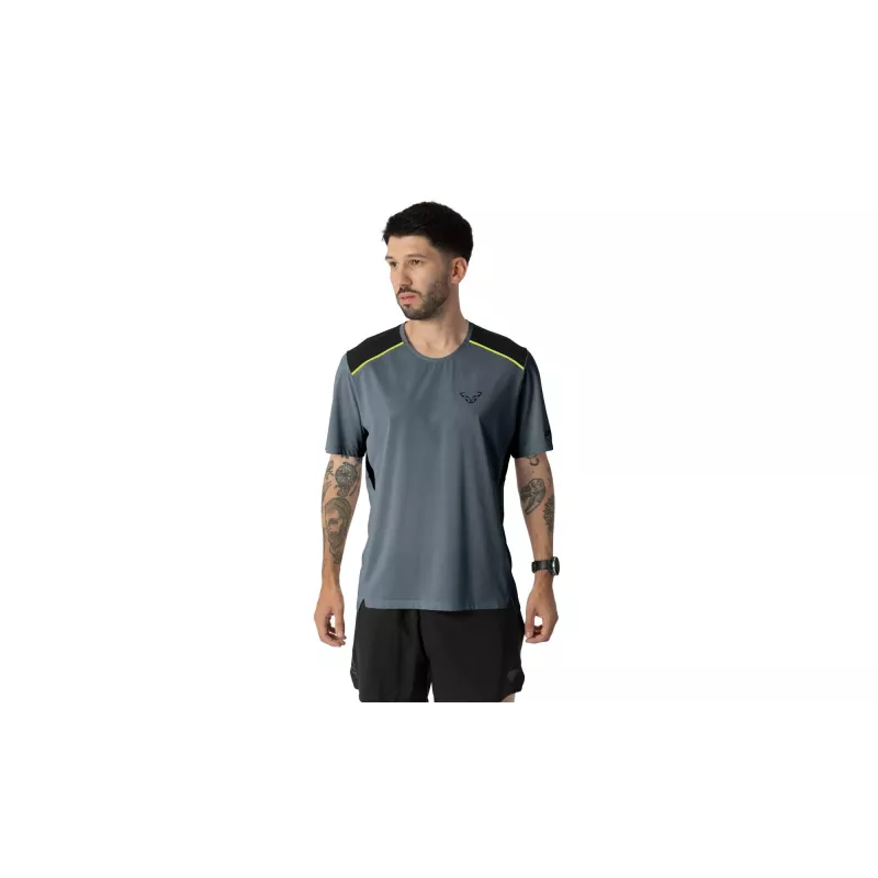 SALEWA Dynafit Sky Shirt Running T-Shirt - Cinder - dydis L