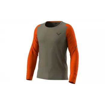 SALEWA Longsleeve Dynafit Transalper L/S Tee - Fallen Rock, dydis M