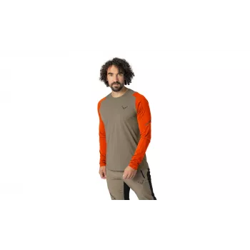 SALEWA Longsleeve Dynafit Transalper L/S Tee - Fallen Rock, dydis M