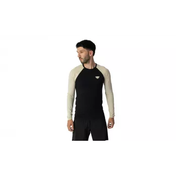 SALEWA Dynafit Ultra S-Tech L/S Tee - Overcast - Ilgarankoviai bėgimo marškinėliai vyrams