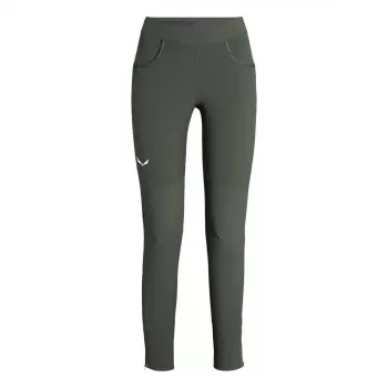 Salewa Agner Dst Tights Moteriškos Laipiojimo Pėdkelnės – Išblukusi Žalia, Dydis M