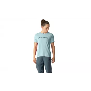 SALEWA Women's Dynafit Traverse T-Shirt - Cloud Blue, Size S