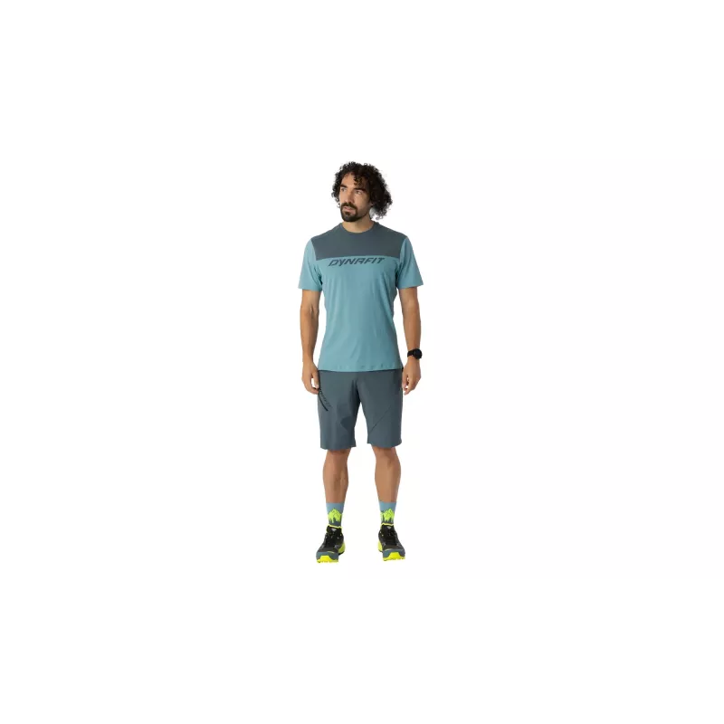 SALEWA Traverse Light T-Shirt Smoke Blue L