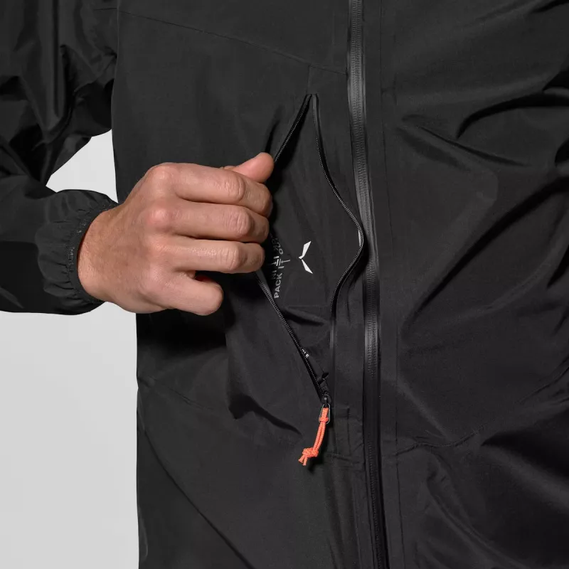 Salewa Agner 3 PTX 3L Striukė - Black Out - Dydis S
