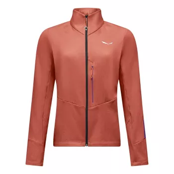 Salewa Pedroc PL 3 Jacket Women's Fleece Jacket - Etruscan Red, Size S