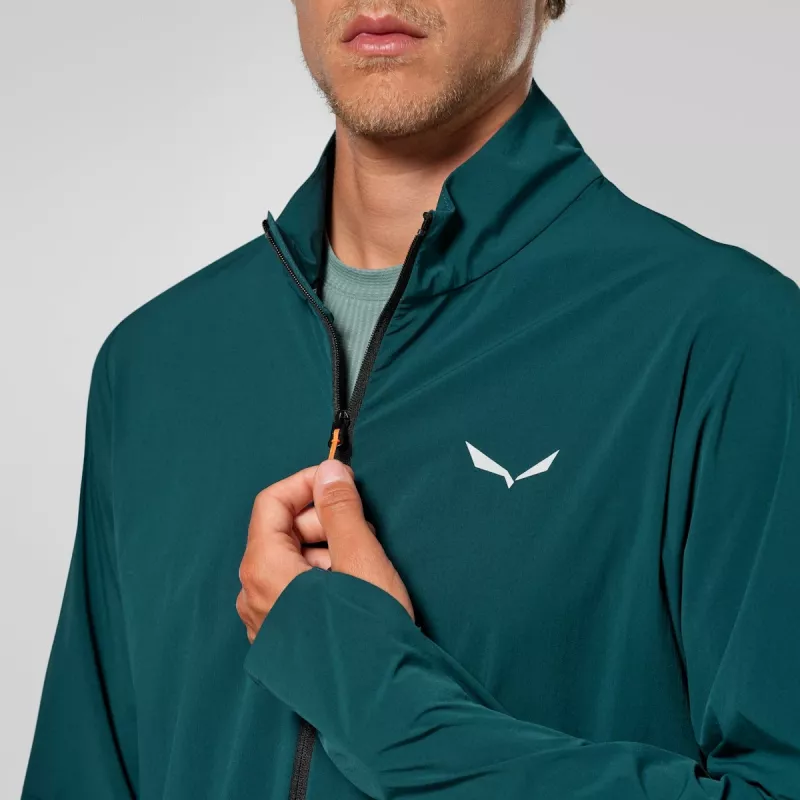 Salewa Pedroc Dst Light Jacket Softshell - Pond Blue - Size M