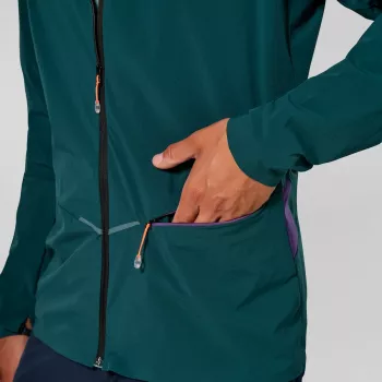 Salewa Pedroc Dst Light Jacket Softshell Jacket - Pond Blue Size L