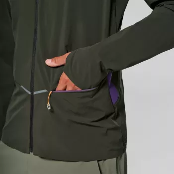 Salewa Pedroc Dst Light Softshell Jacket Men Dark Olive Size M