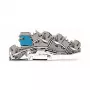 WAGO 2005-7641 TOPJOB S praeinanti gnybtų jungtis, 6 mm², pilka, 800 V, 41 A