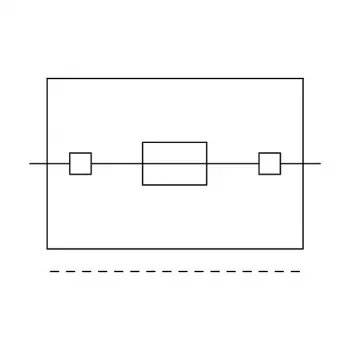 WAGO 2004-911 saugiklio kištukas su ištraukimo liežuvėliu 5 x 20 mm G tipo saugikliams