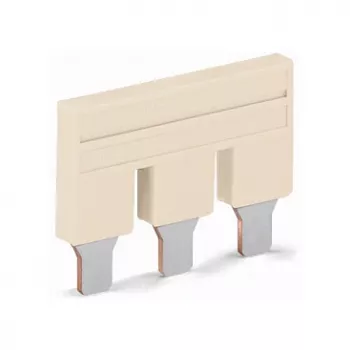 WAGO 2016-403 Praeinamoji gnybtų juosta, 3 laidininkai, Push-in CAGE CLAMP, 32 A, 800 V, pilka, DIN bėgelis 35