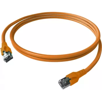 EasyLan FlexBoot Cat.6 S/FTP Patch Cable Orange 7,5m