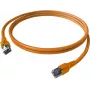 EasyLan FlexBoot Cat.6 S/FTP Patch Cable Orange 7,5m