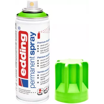 EDDING 5200 Akriliniai Dažai Purškiami Neon Žalia Matiniai 200 ml