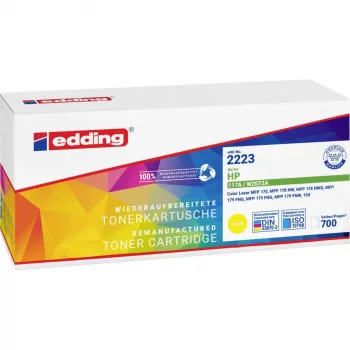 Edding EDD-2223 geltonas tonero kasetė, suderinama su HP 117A (W2072A) – 700 puslapių