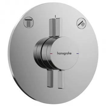 Hansgrohe DuoTurn S paslėpto montažo maišytuvas, 2 funkcijos, chromuotas