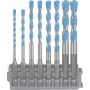 BOSCH EXPERT HEX-9 Multi Construction Universalus Grąžtų Rinkinys 8 vnt. (2608901455)