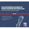 BOSCH EXPERT HEX-9 Multi Construction Universalus Grąžtų Rinkinys 8 vnt. (2608901455)