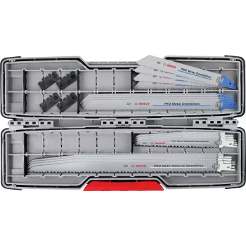 Bosch PRO Tough Box Demolition Sabre Saw Blade Rinkinys 16 vnt.