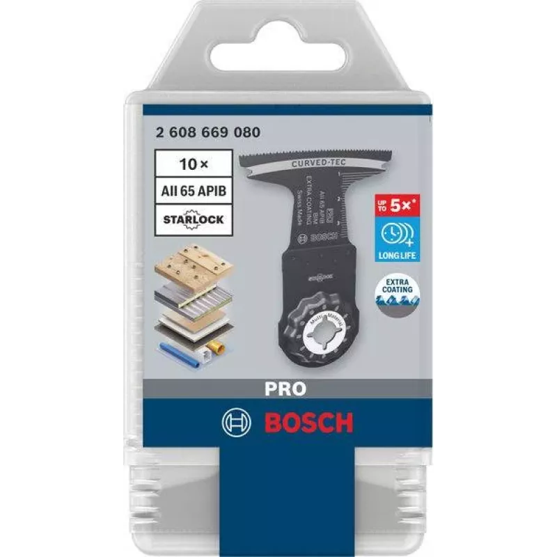 Bosch Professional PRO AII 65 APIB Plunge Cut Saw Blade (StarlockPlus, BIM, 65mm)
