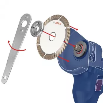 BOSCH pjovimo diskas nerūdijančiam plienui ir metalui, Ø 125 mm, 100 vnt. kibire (anga 22,23 mm, A 60 T BF)