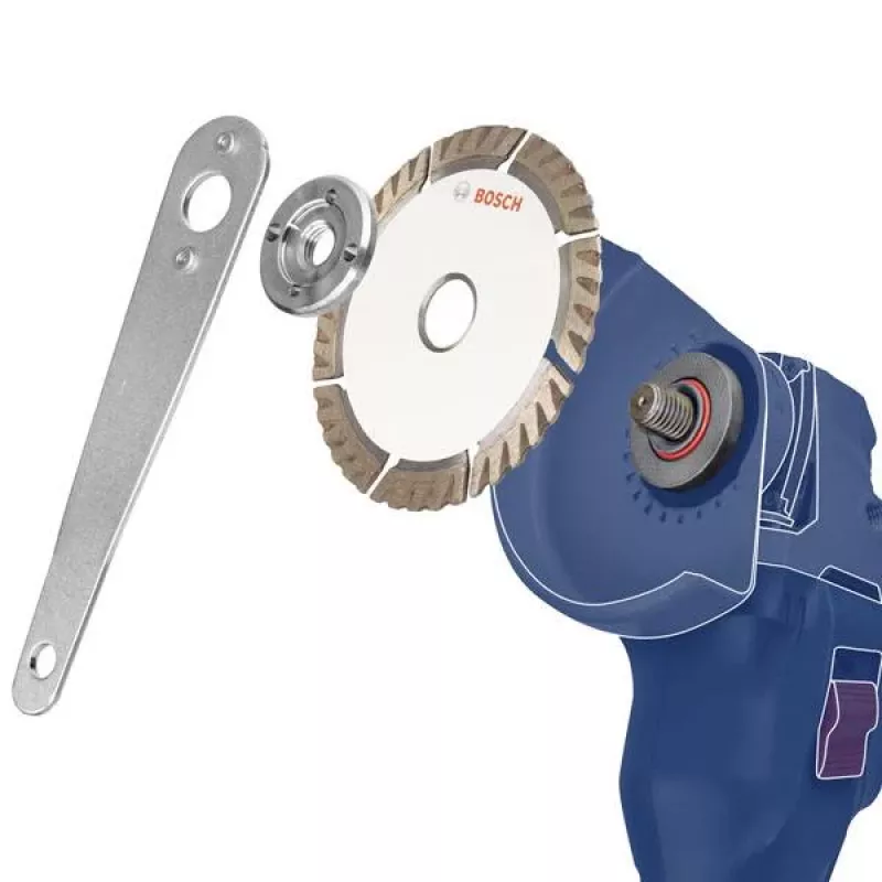 BOSCH pjovimo diskas nerūdijančiam plienui ir metalui, Ø 125 mm, 100 vnt. kibire (anga 22,23 mm, A 60 T BF)