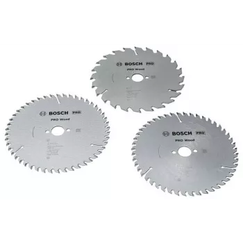 BOSCH POWERTOOLS PRO Medžio pjūklo diskas 160 mm (3 vnt. rinkinys)