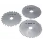 BOSCH Power Tools PRO Wood Circular Saw Blade 190 mm (3-Piece Promo Pack)