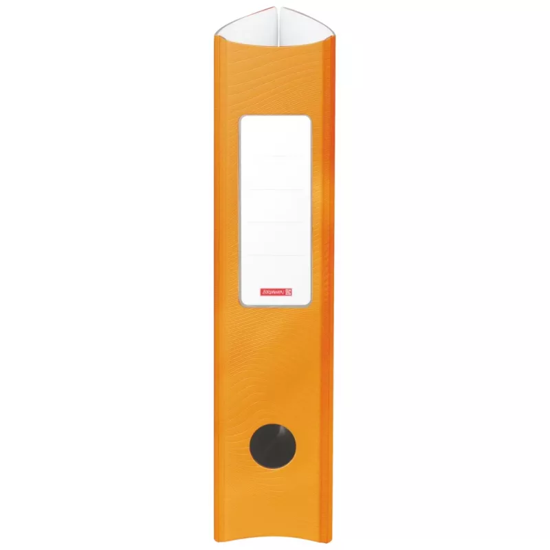 BRUNNEN WAVE Lever Arch File Orange Plastic 7,0 cm DIN A4