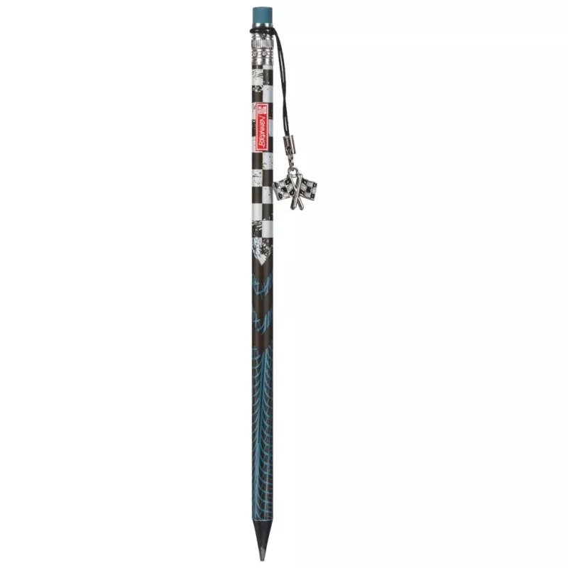 Brunnen Fast Wheels HB Graphite Pencil Blue with Eraser 1 Piece