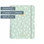 BRUNNEN Student Planner Heart 2026/2027 Mint, White, Gold, 1 Vnt (1072156097)