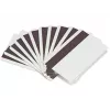 ARTDEV Blank Plastic Card - 30mil 0,76mm su neprogramuota Lo-Co magnetine juostele - balta