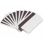 ARTDEV Blank Plastic Card - 30mil 0,76mm su neprogramuota Lo-Co magnetine juostele - balta