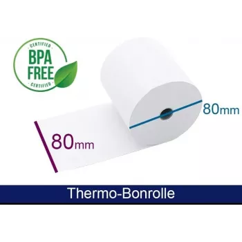 ARTDEV ADT80801240 Termopopierius 80 mm x 80 m, 1 rulonas