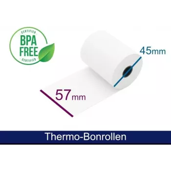 ARTDEV Thermal Roll ADT574712-1 – 57mm x 25m, 12mm šerdis, balta