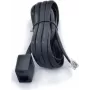 ARTDEV RJ12 telefono ilginimo laidas 10 m, juodas