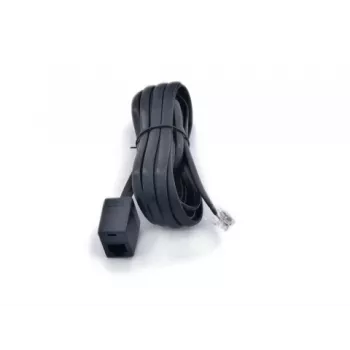 ARTDEV RJ12 telefono ilginimo laidas 10 m, juodas