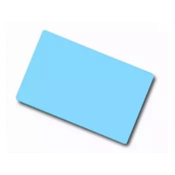 ARTDEV Blank PVC Card - 86 x 54mm 30mil 0,76mm Light Blue