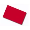 ARTDEV Blank Red PVC Card - 30mil 0,76mm - CR80 - Vienetas
