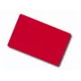 ARTDEV Blank Red PVC Card - 30mil 0,76mm - CR80 - Vienetas