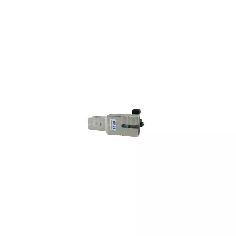 BlueOptics SC Simplex vienmodis fiksuotas šviesolaidinis slopintuvas 6 dB, keraminis antgalis, UPC poliravimas