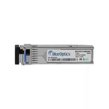 BlueOptics BO15C3149620D Suderinamas su Ruckus E1MG-BXU SFP siųstuvas-imtuvas, LC Simplex, 1000BASE-BX-U, vienmodis, 10 km
