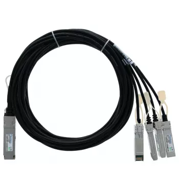 BlueOptics Ruckus 40G-QSFP-4SFP-C-0501 suderinamas BlueLAN QSFP DAC atšakinis kabelis, 0,5 m, pasyvus varis