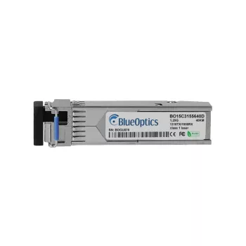 BlueOptics BO15C3155640D Suderinamas SFP siųstuvas-imtuvas, skirtas Synology SFP-BXU35-40KM, 1000BASE-BX, LC Simplex, 40 km