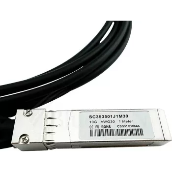 BlueOptics Apresia H-SFP+CU3M suderinamas BlueLAN 10GBASE-CR pasyvus SFP+ tiesioginio prijungimo varinis kabelis, 3 m, AWG30