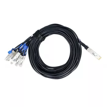 BlueLAN CAB-D-8S-200G-2.5-BL suderinamas Arista DAC 200GBASE-CR8 QSFP-DD į 8xSFP28 2,5 m pasyvus Twinax kabelis